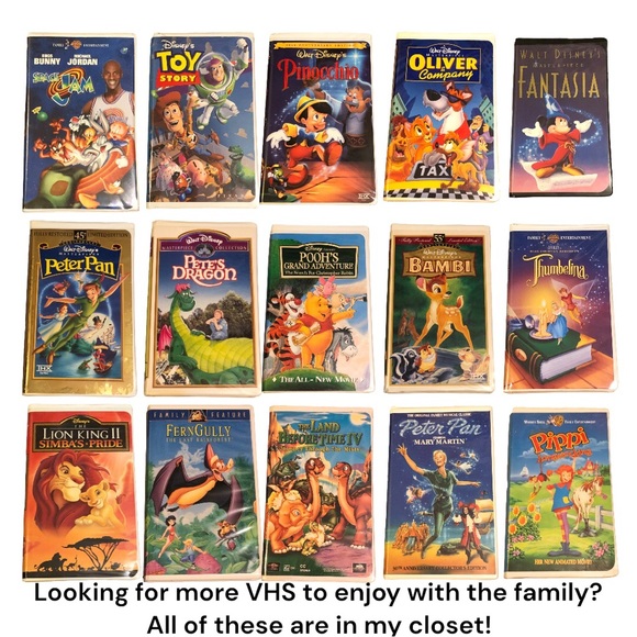 Walt Disney Pete’s Dragon VHS Masterpiece Collection 1990s - Picture 5 of 5